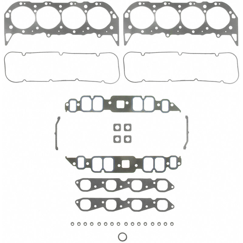Fel-Pro 17201 Engine Cylinder Head Gasket Set for Chevrolet 454CI 7.4L V8 Marine Applications