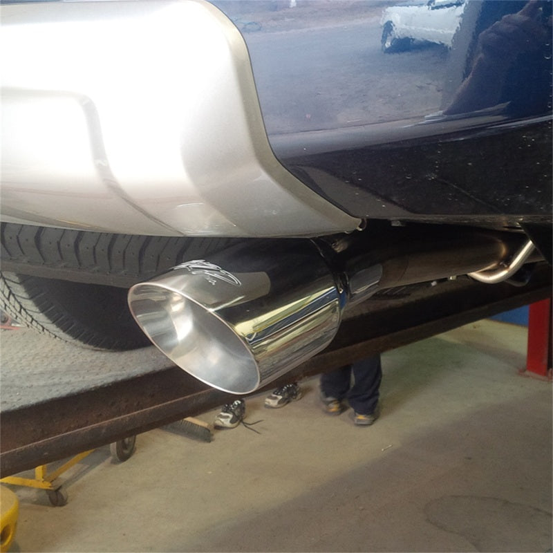 MBRP Armor Lite Series Cat Back Exhaust System for Toyota 4Runner 2010-2013, 2.5-inch Single Rear Exit with 4-inch Tip