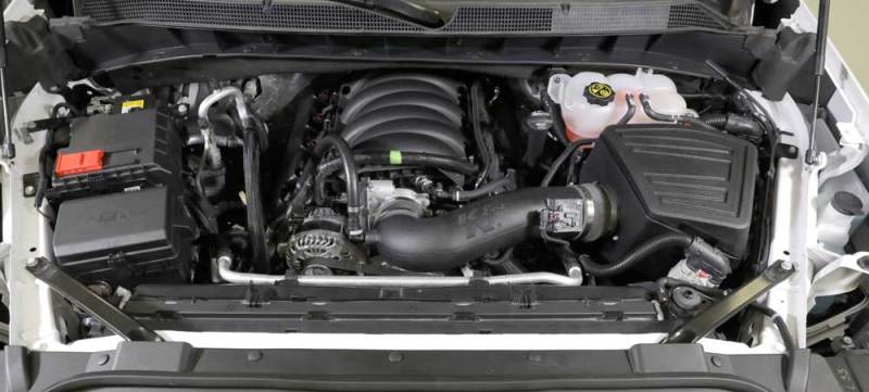 K&N Engineering 63-3109 Enclosed Cold Air Intake System for 2019 Chevrolet Silverado and GMC Sierra 1500 with V8-5.3/6.2L Engines