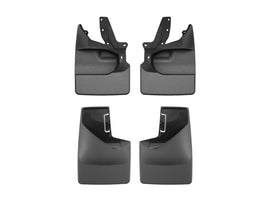 WeatherTech DigitalFit No-Drill MudFlap Kit, Black, for 2021-2025 Ford Bronco – Part Number WET110189-120145