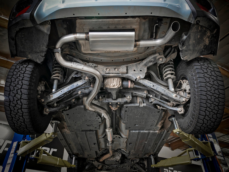 aFe Power Takeda 2.5-inch Stainless Steel Cat-Back Exhaust System for Subaru Crosstrek 2018-2020