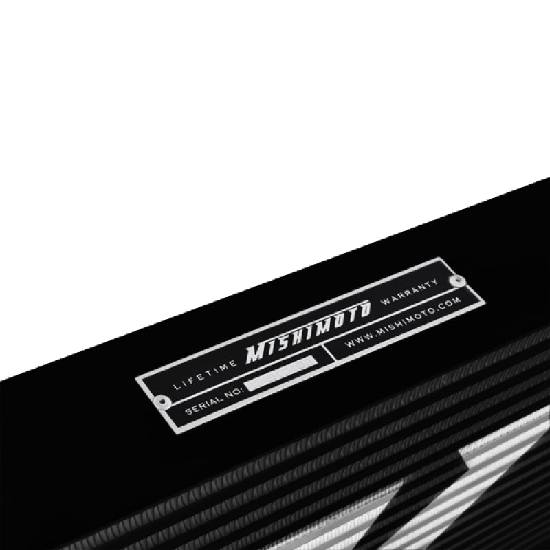 Mishimoto Universal Black S-Line Intercooler with 3-Inch Thick Core and 3-Inch Inlets