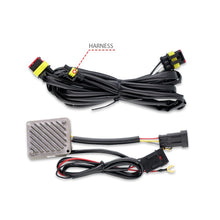 Load image into Gallery viewer, ANZO 2019-2022 Chevrolet Silverado 1500 LED Projector Headlight with Light Bar, Switchback, Sequential Turn Signals, Black Housing, Driver Side Only - Model anz111566-L