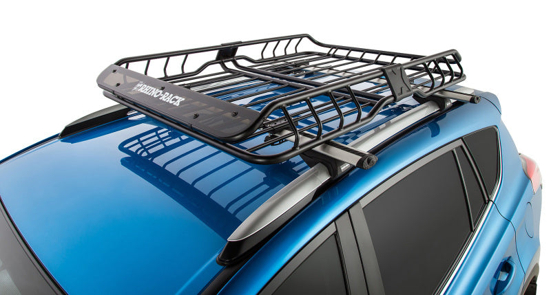 Rhino-Rack XTray Large Roof Mount Vehicle Basket with Wind Deflector - Model RHRRMCB02