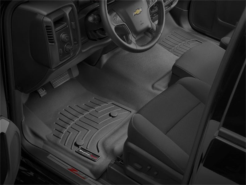 WeatherTech DigitalFit Front FloorLiner for Chevrolet Silverado 2014 * Black