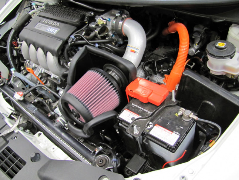 K&N Engineering 69-1018TS Silver Typhoon Short Ram Cold Air Intake for 2011-2015 Honda CR-Z 1.5L L4