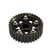 Load image into Gallery viewer, AEM Tru-Time Adjustable Camshaft Gear for Honda and Acura Engines - Black Anodized, Part Number aem23-802BK