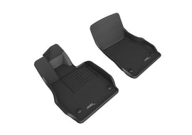 3D MAXpider KAGU Series All-Weather Floor Mats for Chevrolet Corvette C8 (2020-2025), Black
