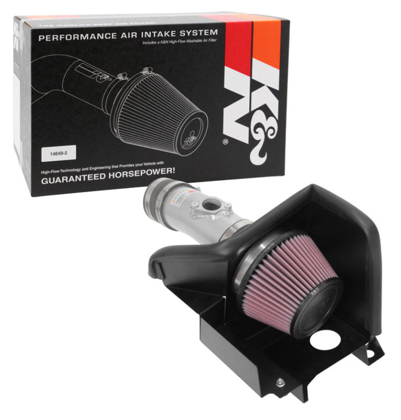 K&N Engineering 69-1506TS Cold Air Intake System for 2018-2019 Honda Accord 2.0L L4 - Improved Horsepower and Torque