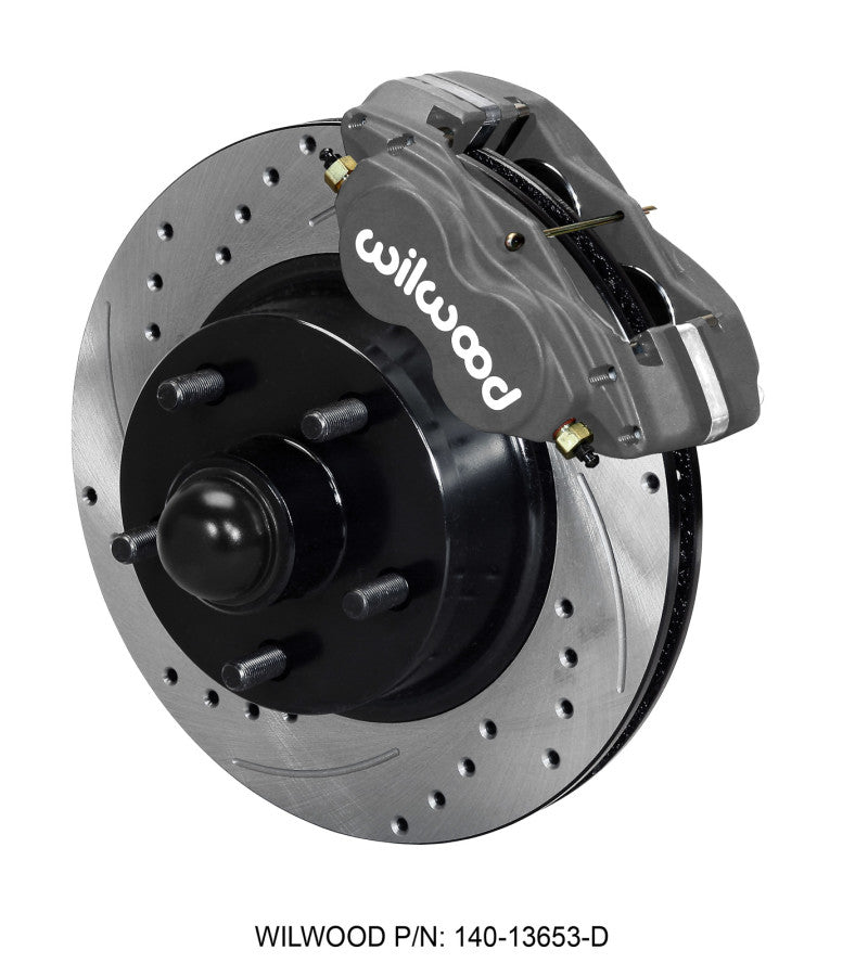 Wilwood Forged Dynalite-M Front Disc Brake Kit with 11.30-inch Rotors for 1960-1968 Ford and Mercury Full-Size Models