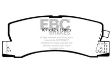 Load image into Gallery viewer, EBC Yellowstuff Rear Brake Pads for Toyota Camry and Lexus ES250 * Part Number EBCDP4628R