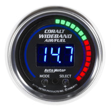 Load image into Gallery viewer, AutoMeter Cobalt 52mm Air/Fuel Ratio Pro Plus Digital Gauge with Peak &amp; Warning - Part Number ATM6197