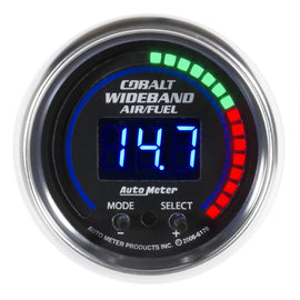 AutoMeter Cobalt 52mm Air/Fuel Ratio Pro Plus Digital Gauge with Peak & Warning - Part Number ATM6197