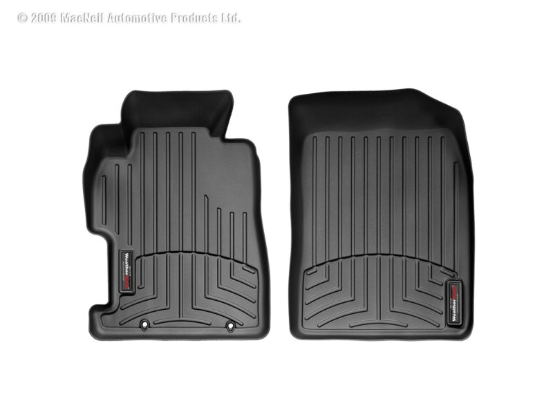 WeatherTech DigitalFit Front FloorLiner for 2006-2007 Honda Civic - Black