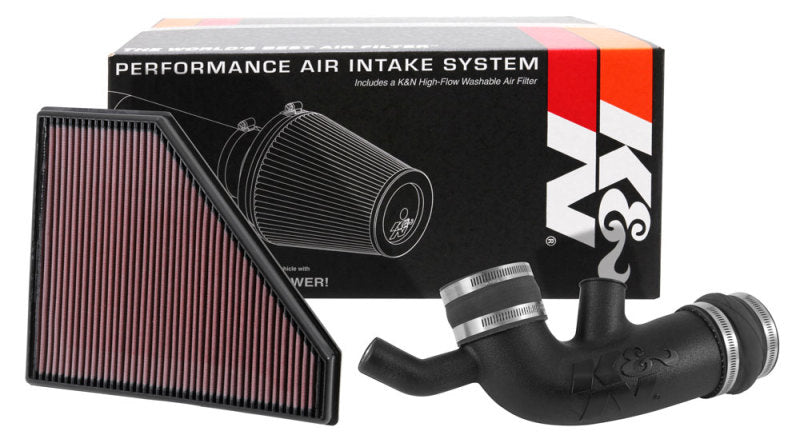K&N Engineering 57-3094 Generation II Air Intake System for Chevrolet Camaro and Cadillac CTS with 3.6L V6 Engines
