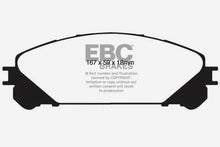 Load image into Gallery viewer, EBC Greenstuff 10+ Front Brake Pads for Lexus RX350 3.5 (Japan) - Heavy Duty Offroad Performance