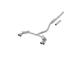 MBRP S4906AL 3-Inch Cat-Back Exhaust System for Honda Civic 2022-2024 with Dual Split Rear Tips