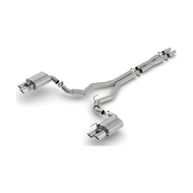 Borla S-Type Cat-Back Exhaust System for 2018-2023 Ford Mustang GT with Active Valve - 3 Inch Diameter