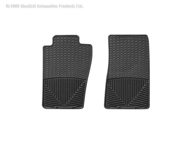 WeatherTech All-Weather Front Floor Mats for Chevrolet S10 and GMC Jimmy - Black