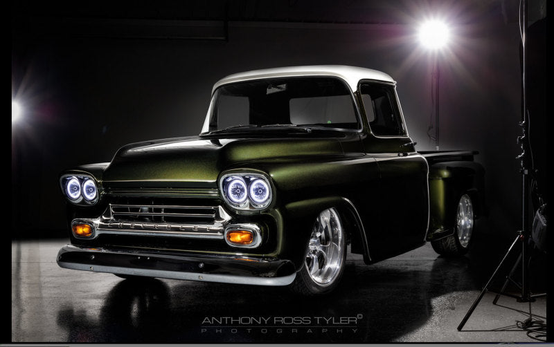 Oracle Pre-Installed 5.75 Inch Sealed Beam with ColorSHIFT Halo for Classic Cars and Trucks