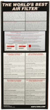 Load image into Gallery viewer, K&amp;N Engineering Part E-1796 High-Flow Drop-In Air Filter for GMC C3500 1997-2000