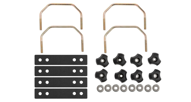 Rhino-Rack U-Bolt Kit (Part Number rhrS280) – Secure Mounting for Mesh Baskets, Platforms, and Cargo Carriers