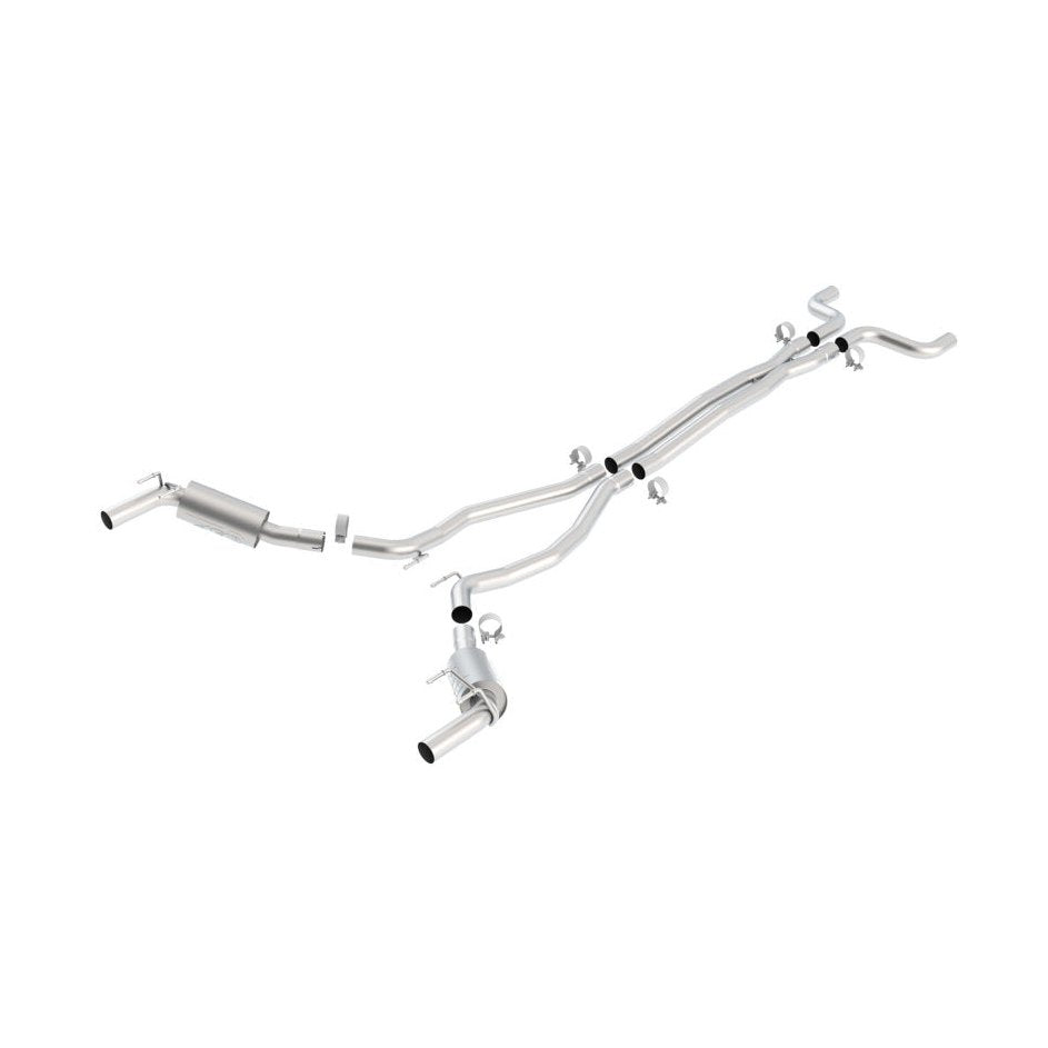 Borla ATAK Cat-Back Exhaust System for 2010-2013 Chevrolet Camaro SS with Ground Effects Package
