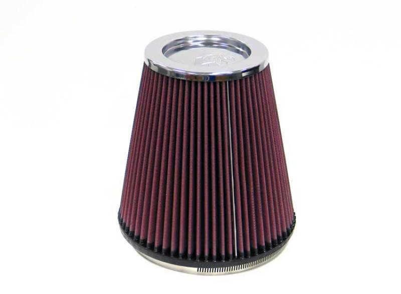 K&N Engineering Round Tapered Universal Air Filter - 6 Inch Flange, 7.5 Inch Base, 5 Inch Top, 8 Inch Height