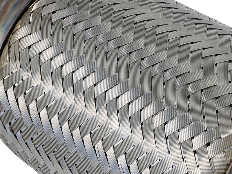 aFe Twisted Steel 3-Inch Stainless Steel Mid-Pipe for Honda Civic Type R 2017-2021