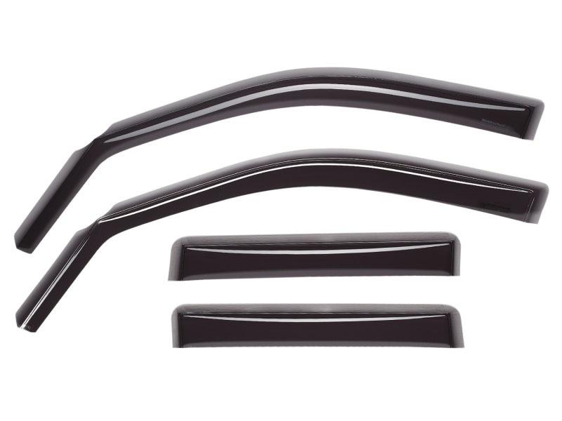 WeatherTech 14-23 Jeep Cherokee Front & Rear Side Window Deflectors with Dark Tint