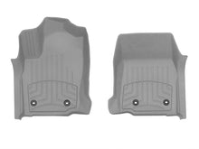Load image into Gallery viewer, WeatherTech FloorLiner HP Front Floor Mats, Gray, for 2024–2025 Toyota Tacoma Double Cab Automatic Transmission – Part wet4618461IM