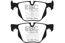 Load image into Gallery viewer, EBC DP62009 Greenstuff Rear Brake Pads for 2009-2014 BMW X5 3.0 Turbo