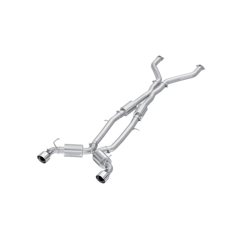 MBRP Armor Pro Series Cat-Back Exhaust System for Nissan Z 2023-2025, T304 Stainless Steel, Dual Rear Exit with 5-Inch Tips
