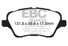 Load image into Gallery viewer, EBC Greenstuff 2000 Series Sport Brake Pads for Ford Fiesta 1.6 Turbo ST * Front