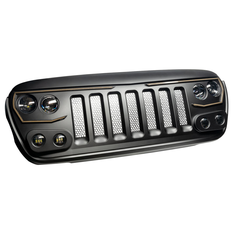 Oracle Vector Series Full LED Grille for Jeep Wrangler JL/JT by Oracle Lighting Part #orl5837-PRO