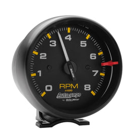 AutoMeter Autogage Black 8,000 RPM Pedestal Mount Tachometer for Automotive Performance