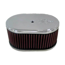Load image into Gallery viewer, K&amp;N Engineering Part 56-1350 Custom Oval Race Filter * 7 inch Length, 4 inch Width, 3.25 inch Height