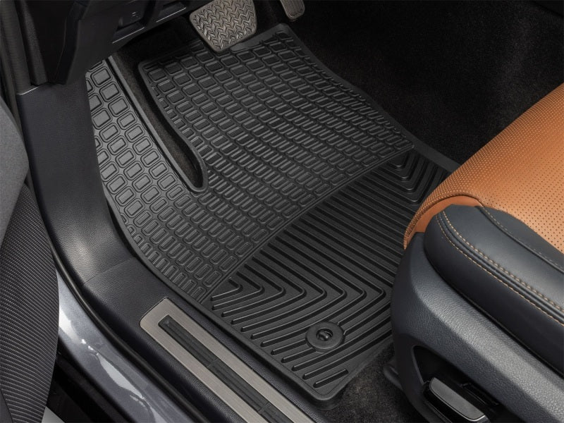 WeatherTech W758 Front All-Weather Floor Mats for 2024-2027 Toyota Land Cruiser and 2024-2026 Lexus GX 550, Black