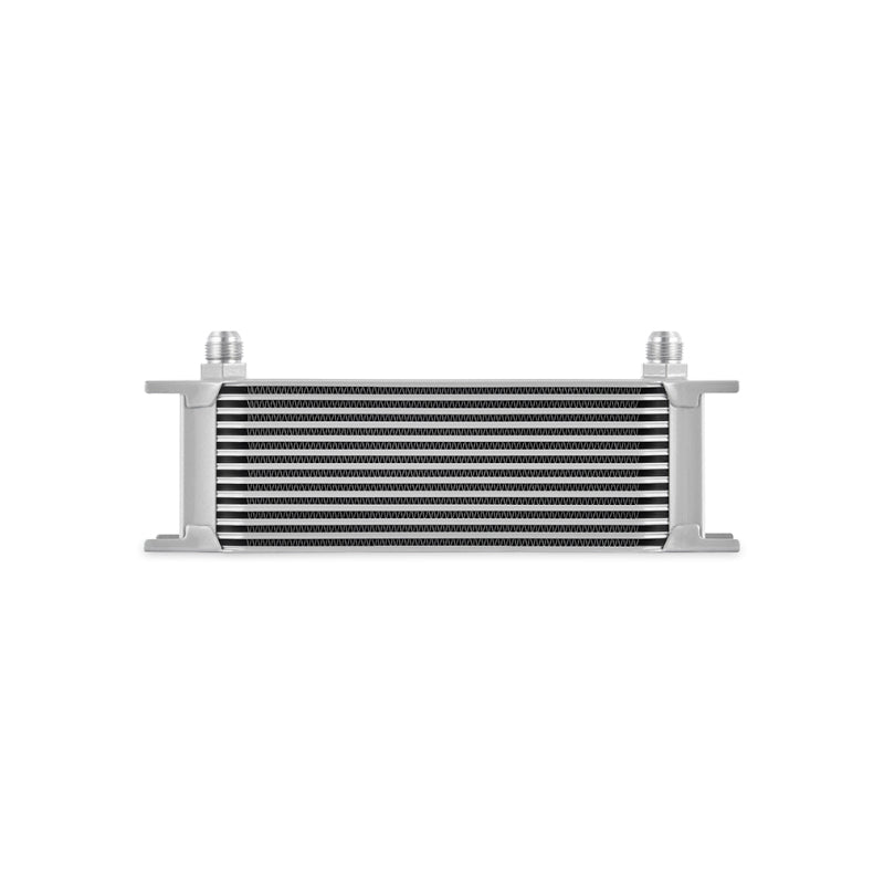 Mishimoto Universal 13-Row Oil Cooler Silver – High-Performance Engine Cooling Solution