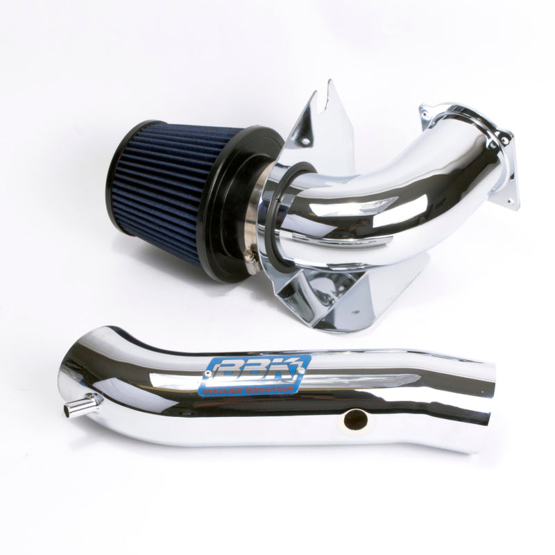 BBK 99-04 Mustang V6 Cold Air Intake Kit with Chrome Finish - Improved Performance and Cooler Air Intake