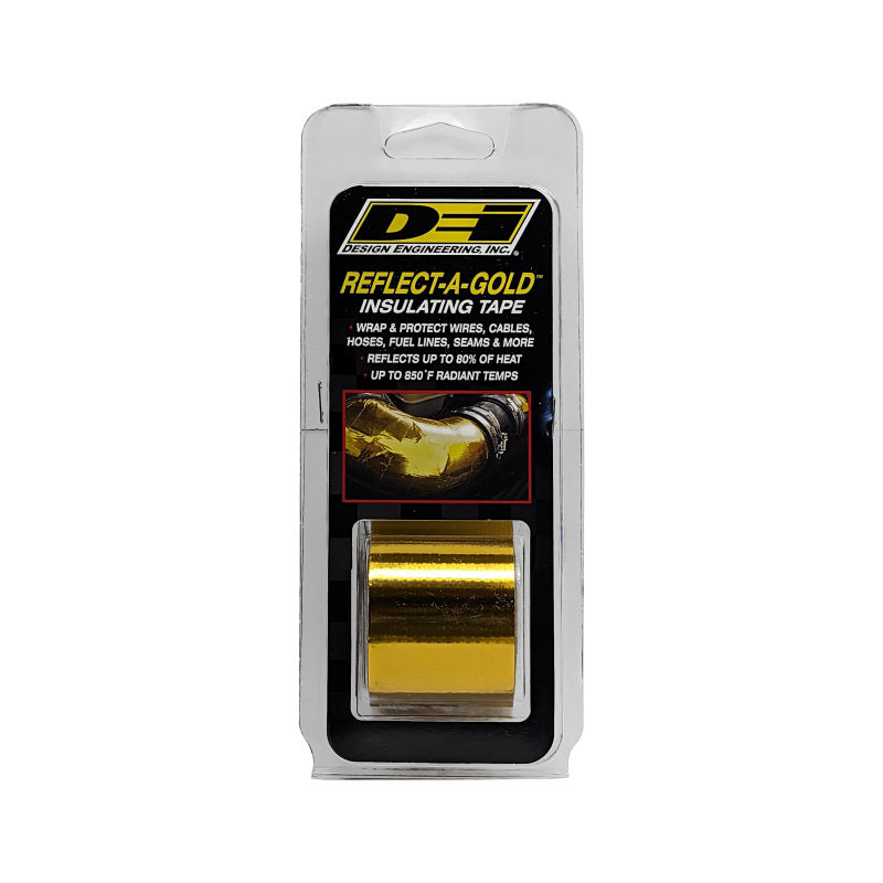 DEI Reflect-A-GOLD 1-1/2 inch x 15 ft Heat Tape Roll for High-Temperature Automotive Applications