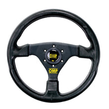 Load image into Gallery viewer, OMP GP Racing Steering Wheel - Black/Black for Automotive Performance and Control