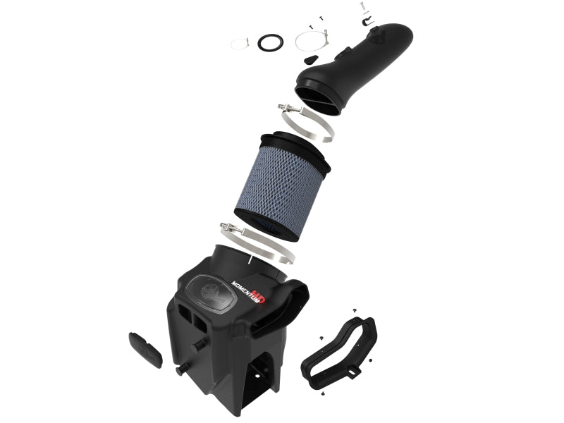 aFe Momentum HD Cold Air Intake System with Pro 10R Filter for 2020-2024 Ford Diesel V8-6.7L trucks