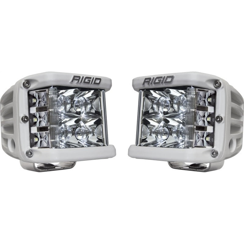 Rigid Industries D-SS PRO Dually-Side Shooter LED Pod Light Set of 2 * White Housing