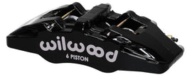 Wilwood Dynapro DP6A Forged Aluminum 6-Piston Caliper - 5.25-Inch Mount, Right Hand (Part Number: Wil120-13430-BK)