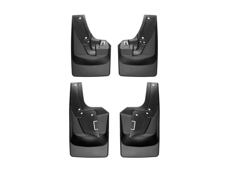 WeatherTech DigitalFit No-Drill MudFlaps for 2019+ Dodge Ram 2500 & 3500 - Black