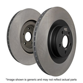 EBC Ultimax Slotted Rear Brake Rotors RK7854 for 2022-2023 Hyundai Tucson and 2023 Kia Sportage
