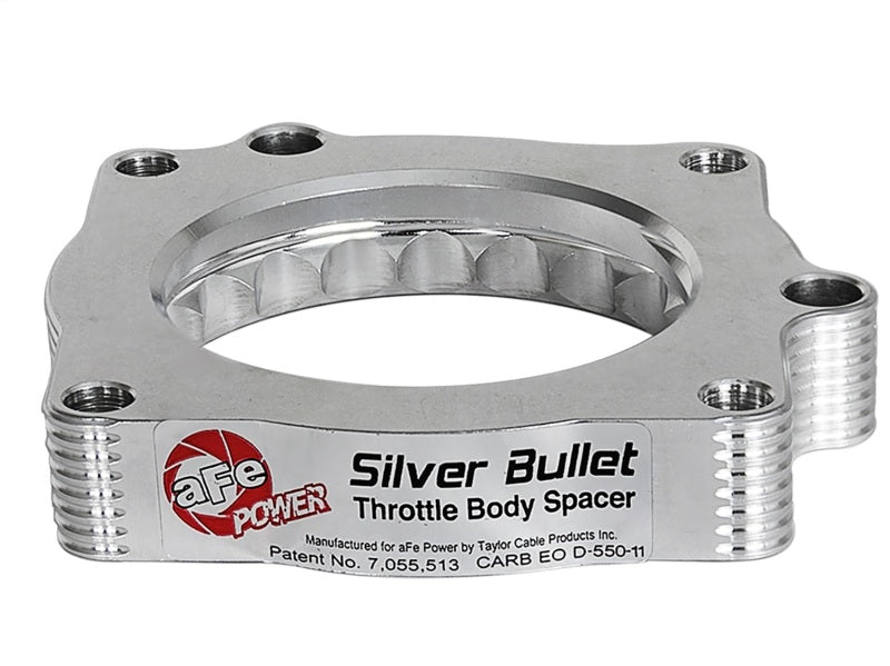 aFe Silver Bullet Throttle Body Spacer Kit for Dodge Challenger SRT-8 2008-2012, V8-5.7L/6.4L HEMI