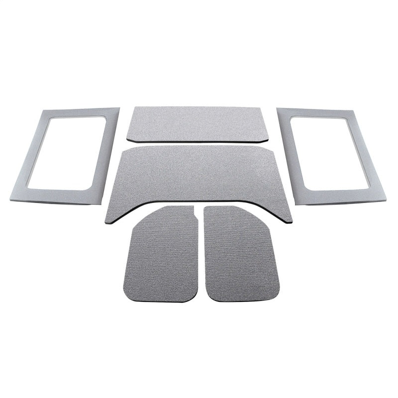 DEI 11-18 Jeep Wrangler JK 4-Door Boom Mat Complete Headliner Kit - Gray
