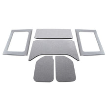 Load image into Gallery viewer, DEI 11-18 Jeep Wrangler JK 4-Door Boom Mat Complete Headliner Kit - Gray